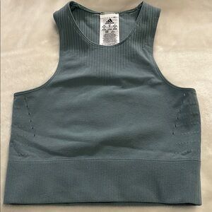 Adidas Warp knit crop top